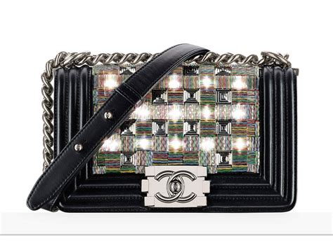 chanel colored bag|Chanel bag that lights up.